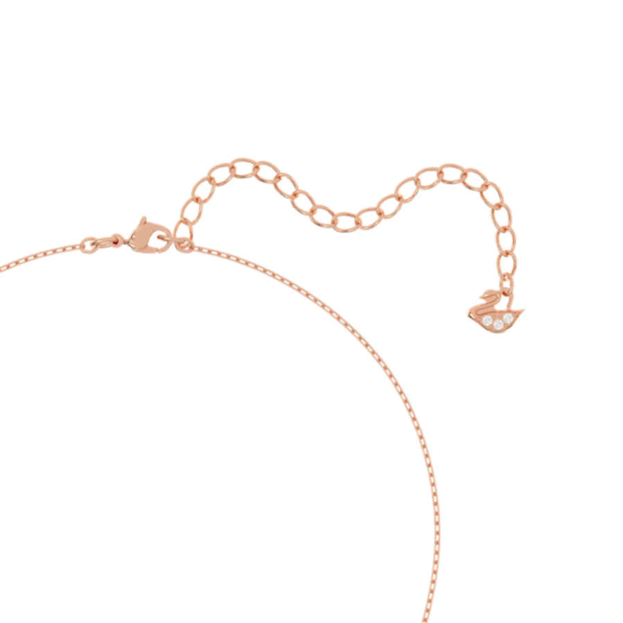 Resim Swarovski Sparkling Dance Set, Karışık kesimler, Yonca, Beyaz, Pembe altın rengi kaplama