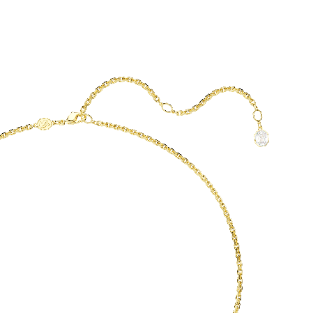 Resim Millenia Kolye, Sekizgen kesim, Caramel, Altın rengi kaplama