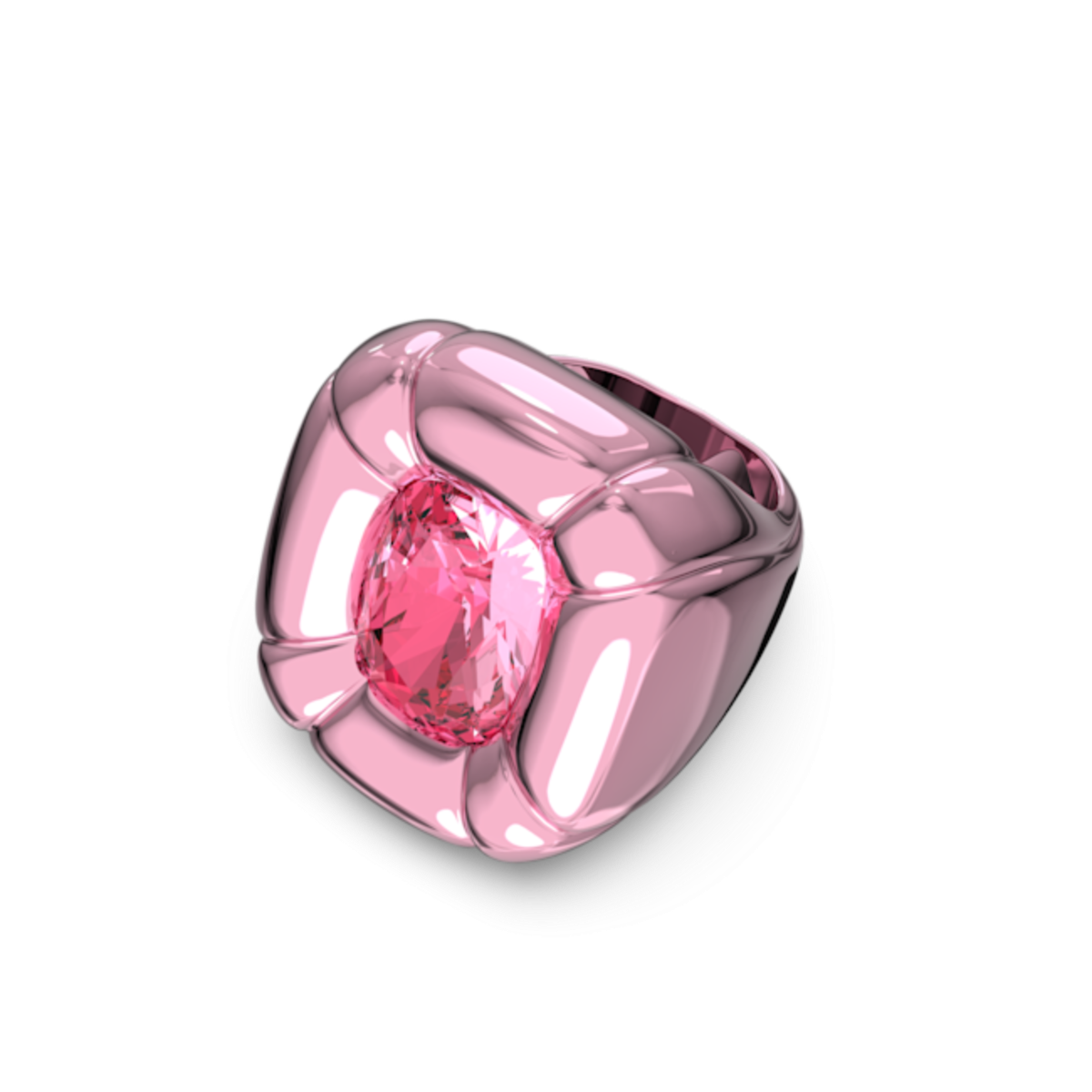 Resim Dulcis Kokteyl Yüzüğü, Yastık kesim, Pembe