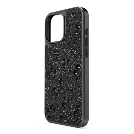 Resim High Akıllı Telefon Kılıfı, Serpiştirilmiş tasarım, iPhone® 16 Pro Max, Siyah