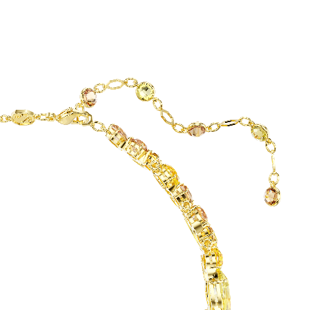 Resim Gema Gerdanlık, Karışık kesimler, Sarı, Altın rengi kaplama