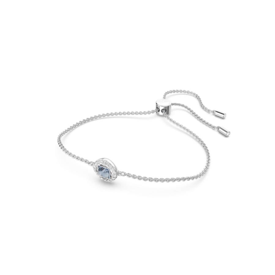 Resim Una Angelic Bileklik, Kare kesim, Mavi, Rodyum kaplama