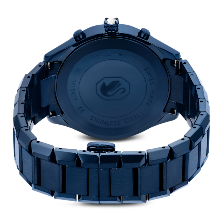 Resim Saat, 39 mm, İsviçre Üretimi, Metal bileklik, Mavi, Mavi yüzey