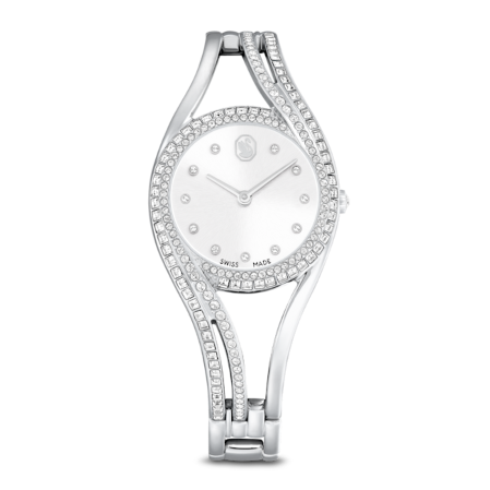 Resim Hyperbola Halka bileklik saat, İsviçre Üretimi, Gümüş rengi, Paslanmaz çelik