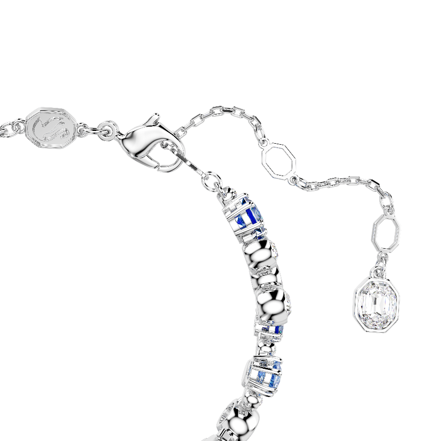 Resim Constella Bileklik, Karışık kesimler, Mavi, Rodyum kaplama