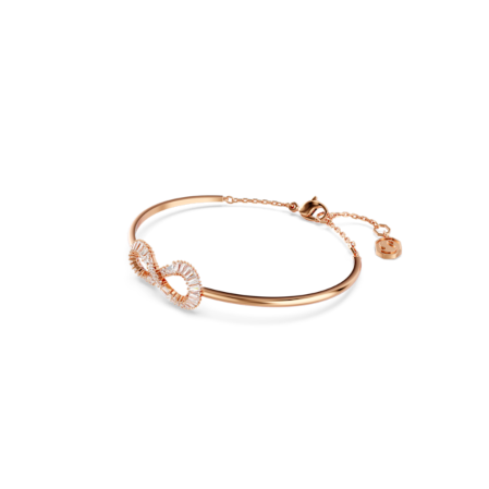 Resim Hyperbola Bileklik, Infinity, Beyaz, Pembe altın rengi kaplama