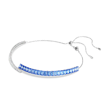 Resim Matrix Gerdanlık, Karışık kesimler, Mavi, Rodyum kaplama