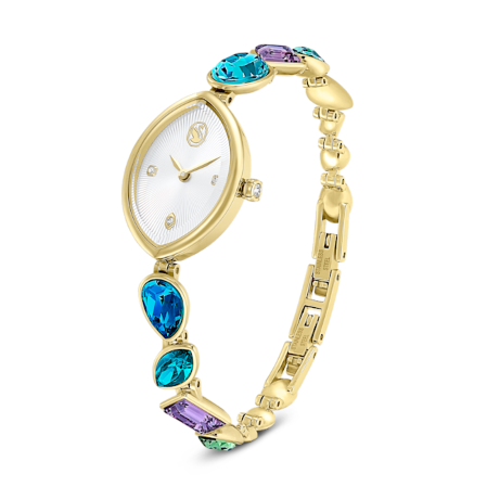 Resim Gema Saat, Kristal bileklik, Altın Rengi, Altın rengi yüzey