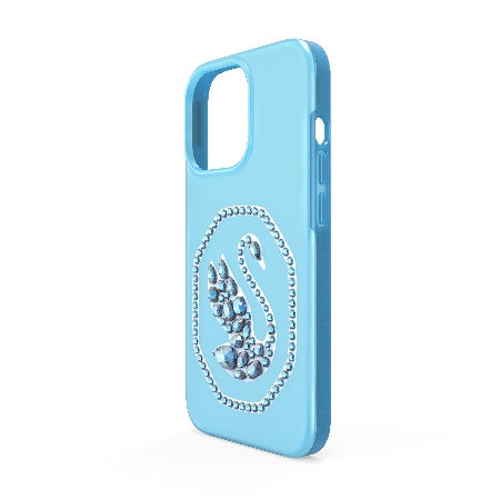 Resim Akıllı Telefon Kılıfı, Kuğu, iPhone® 13, Mavi