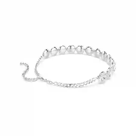 Resim Una Angelic Gerdanlık, Beyaz, Rodyum kaplama