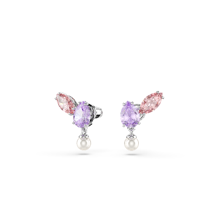 Resim Ariana Grande x Swarovski Set, Karışık kesimler, Çok renkli, Rodyum kaplama