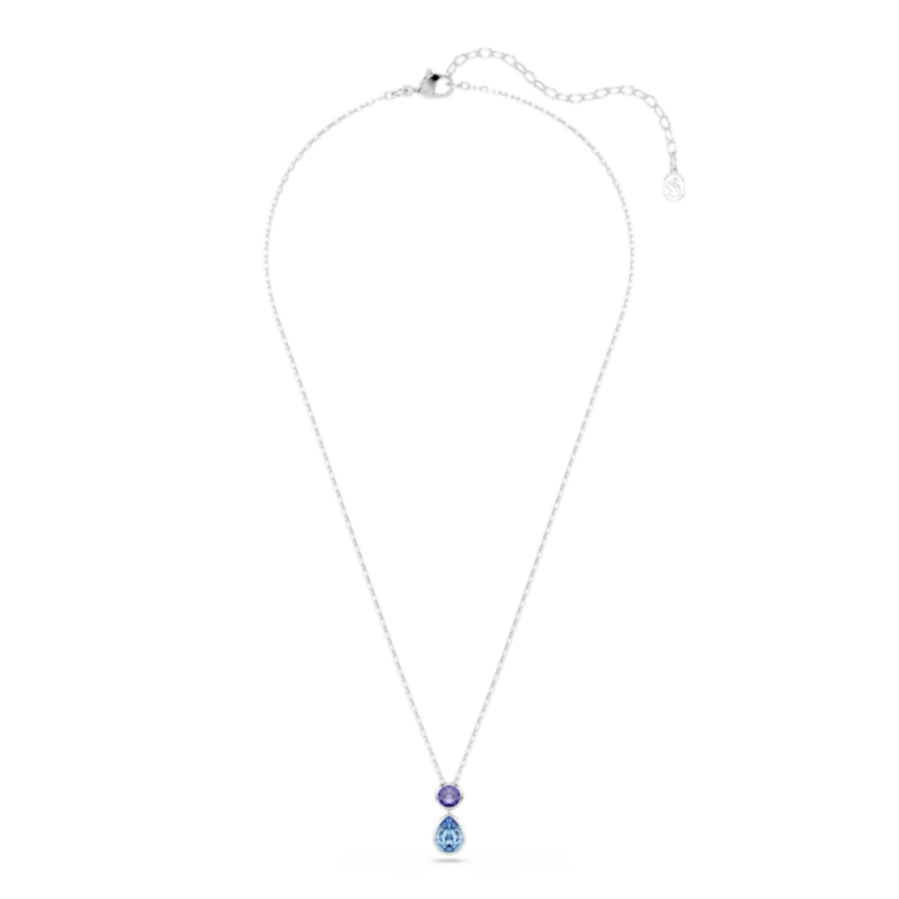 Resim Chroma Kolye, Karışık kesimler, Çok renkli, Rodyum kaplama