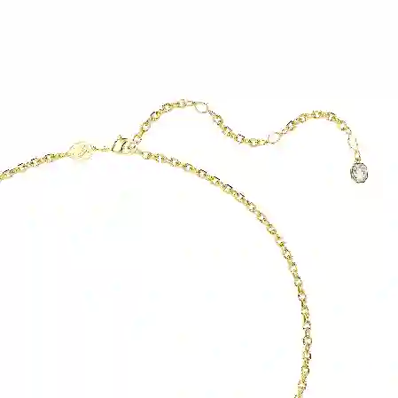 Resim Idyllia Kolye ve broş, Karışık kesimler, Pavé, Çiçek, Çok renkli, Altın rengi kaplama