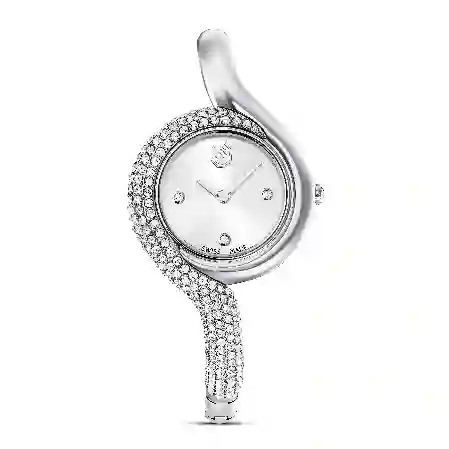 Resim Dextera Asymmetric Saat, İsviçre Üretimi, Metal bileklik, Gümüş Rengi, Paslanmaz çelik