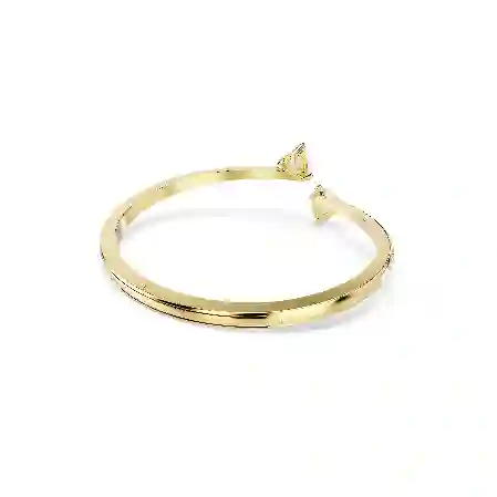 Resim Mesmera Attract Bileklik, Kalp, Beyaz, Altın rengi kaplama