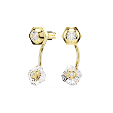 Resim Numina küpe gömlekleri, Karışık kesimler, Beyaz, Altın rengi kaplama