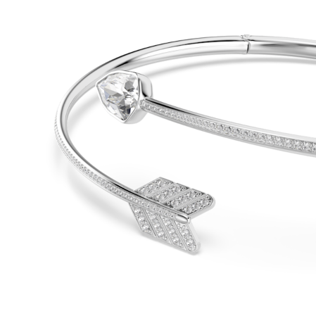 Resim Idyllia Gerdanlık, Karışık kesimler, Ok, Beyaz, Rodyum kaplama