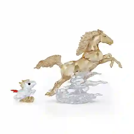 Resim Asian Symbols Şahlanan At