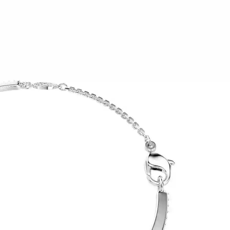 Resim Snake Bileklik, Karışık kesimler, Yılan Yılı, Beyaz, Rodyum kaplama