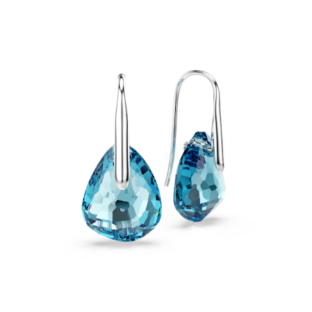 Resim Damla küpeler, Mavi, Rodyum kaplama