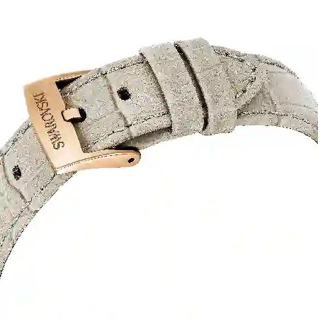 Resim Matrix Tennis Chrono Saat, İsviçre Üretimi, Deri kayış, Bej, Pembe altın rengi yüzey