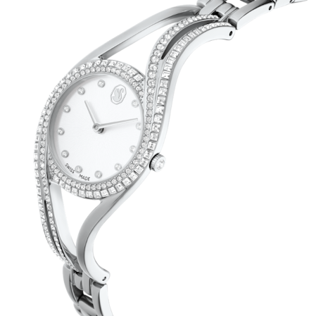 Resim Hyperbola Halka bileklik saat, İsviçre Üretimi, Gümüş rengi, Paslanmaz çelik