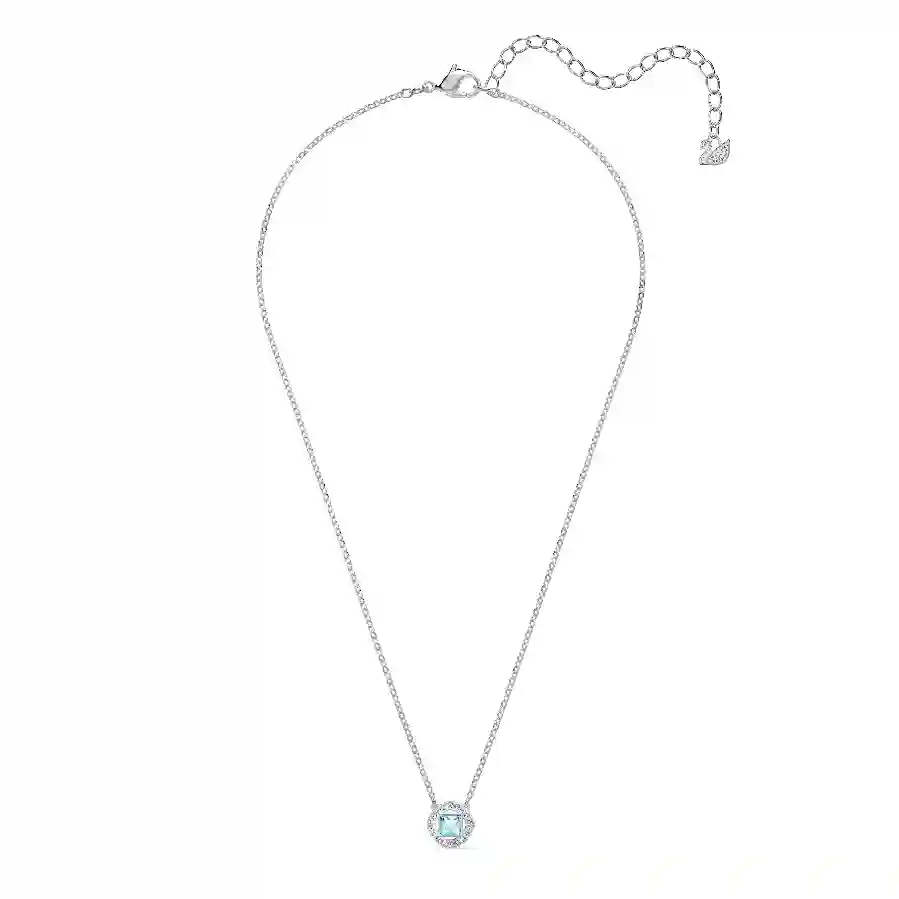 Resim Una Angelic Kolye, Mavi, Rodyum kaplama