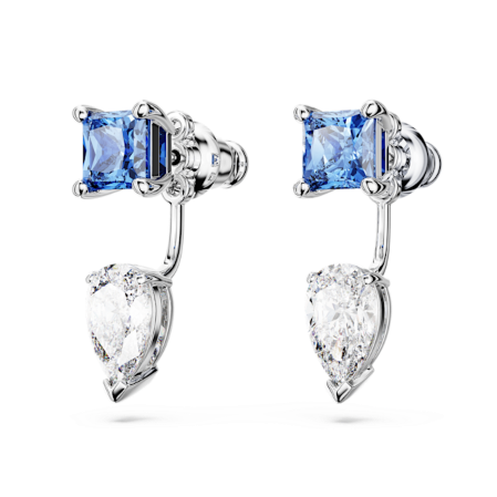 Resim Mesmera küpe gömlekleri, Karışık kesim, Çıkarılabilir, Mavi, Rodyum kaplama