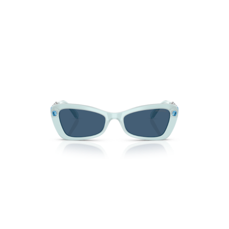 Resim Güneş Gözlüleri, Kelebek şekli, SK6033, Mavi