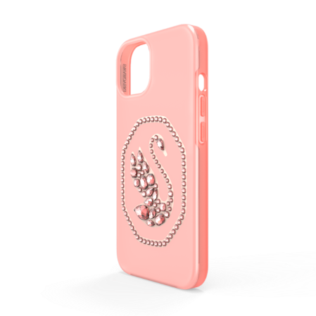 Resim Akıllı Telefon Kılıfı, Kuğu, iPhone® 13 Pro, Uçuk pembe