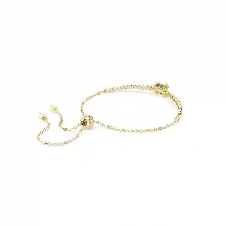 Resim Matrix Tennis bileklik, Karışık kesimler, Caramel, Altın rengi kaplama