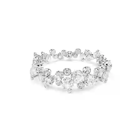 Resim Constella Bileklik, Karışık kesimler, Beyaz, Rodyum kaplama