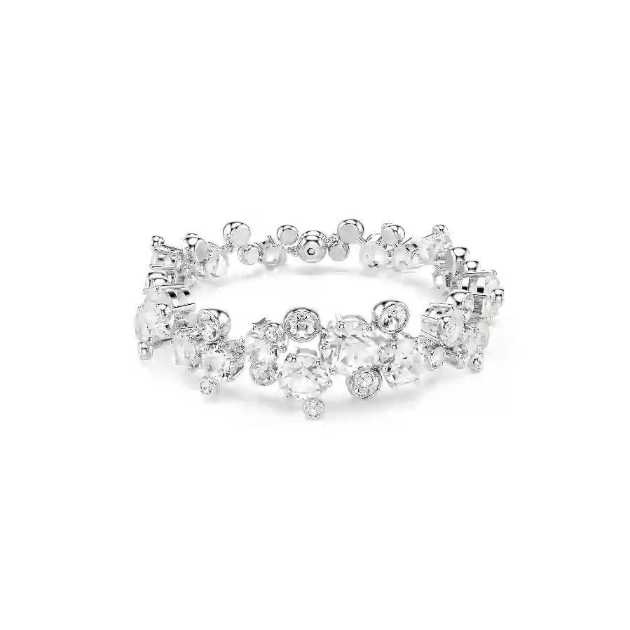 Resim Constella Bileklik, Karışık kesimler, Beyaz, Rodyum kaplama