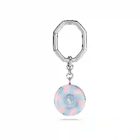 Resim Dulcis Anahtarlık, Yuvarlak kesim, Çok renkli, Rodyum kaplama