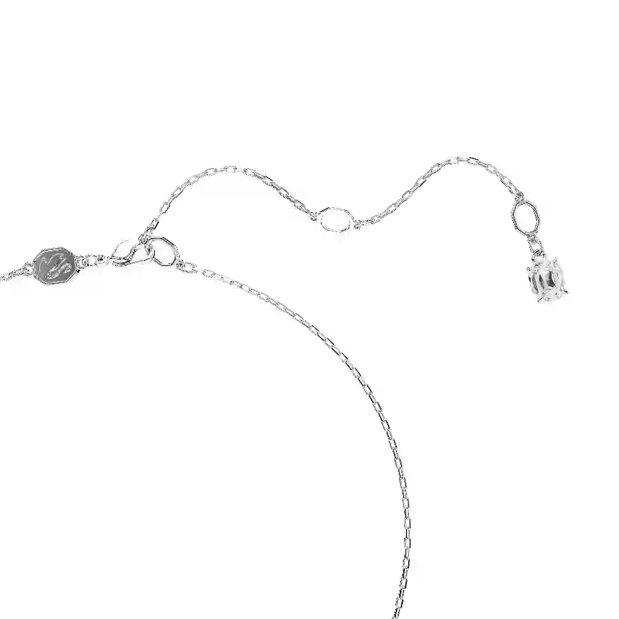 Resim Swan Kolye, Kuğu, Siyah, Karışık metal yüzey