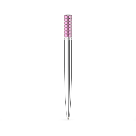 Resim Tükenmez Kalem, Pembe, Krom Kaplama