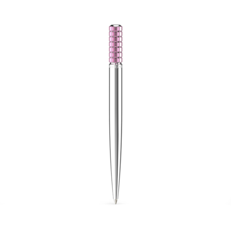 Resim Tükenmez Kalem, Pembe, Krom Kaplama