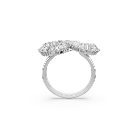 Resim Hyperbola Kokteyl Yüzüğü, Infinity, Beyaz, Rodyum kaplama