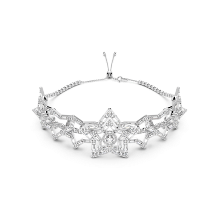 Resim Stella Gerdanlık, Yıldız, Beyaz, Rodyum kaplama