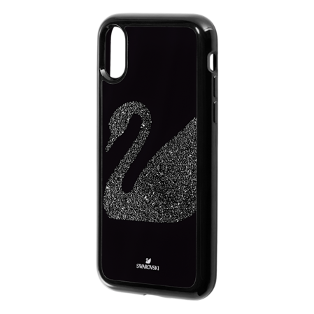 Resim Swan Akıllı Telefon Kılıfı, Kuğu, iPhone® X/XS, Siyah