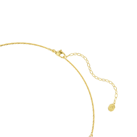 Resim Gema Kolye, Karışık kesimler, Çok renkli, Altın rengi kaplama