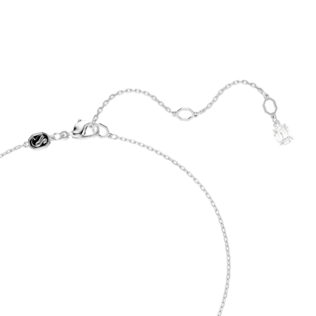 Resim Hyperbola Kolye, Karışık kesimler, Beyaz, Karışık metal yüzey