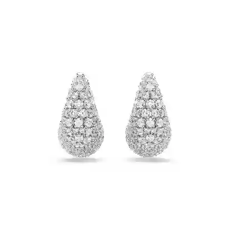 Resim Sublima Küpeler, Büyük, Beyaz, Rodyum kaplama