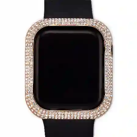 Resim Sparkling Kılıf, Apple Watch® Series 4 ve 5 ile uyumlu, 40 mm, Rose Altın tonu