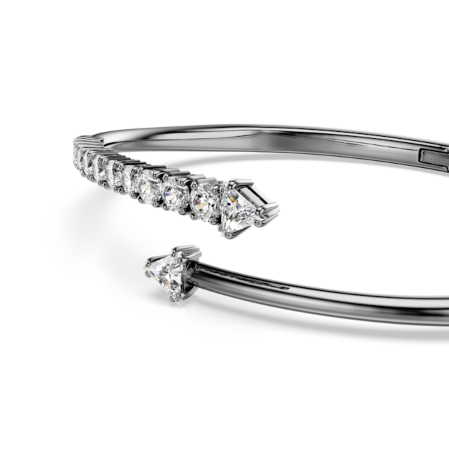 Resim Sublima Bileklik, Beyaz, Rutenyum kaplama