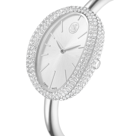 Resim Imber bangle Saat, İsviçre Üretimi, Metal bileklik, Gümüş Rengi, Paslanmaz çelik