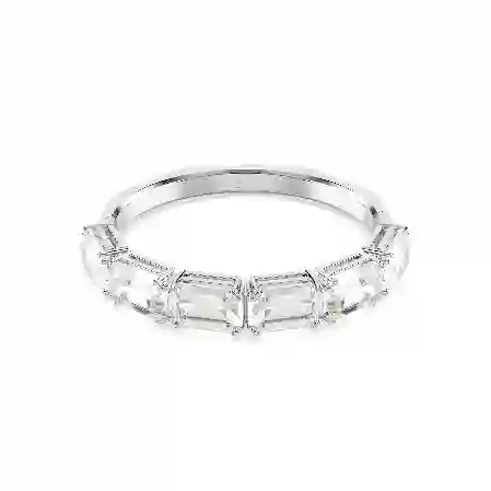 Resim Millenia Bileklik, Sekizgen kesim, Beyaz, Rodyum kaplama