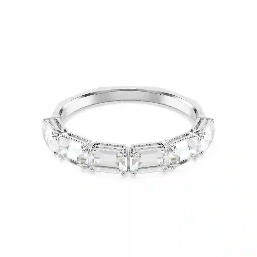 Resim Millenia Bileklik, Sekizgen kesim, Beyaz, Rodyum kaplama