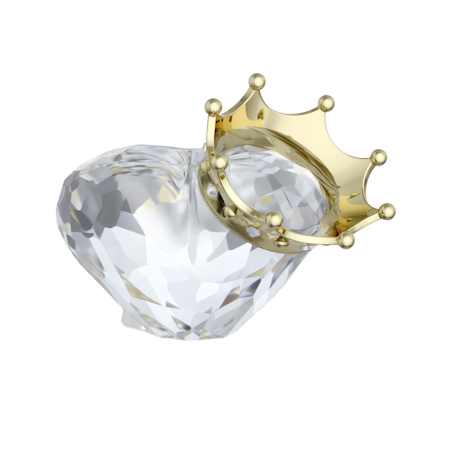 Resim Symbolica Taçlı Kalp