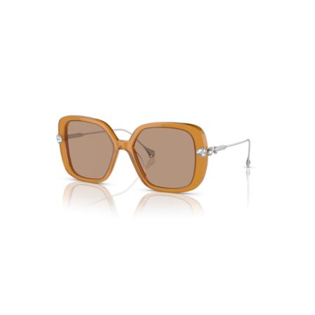 Resim Güneş Gözlüleri, İri, Kare şekil, SK6011, Kahverengi